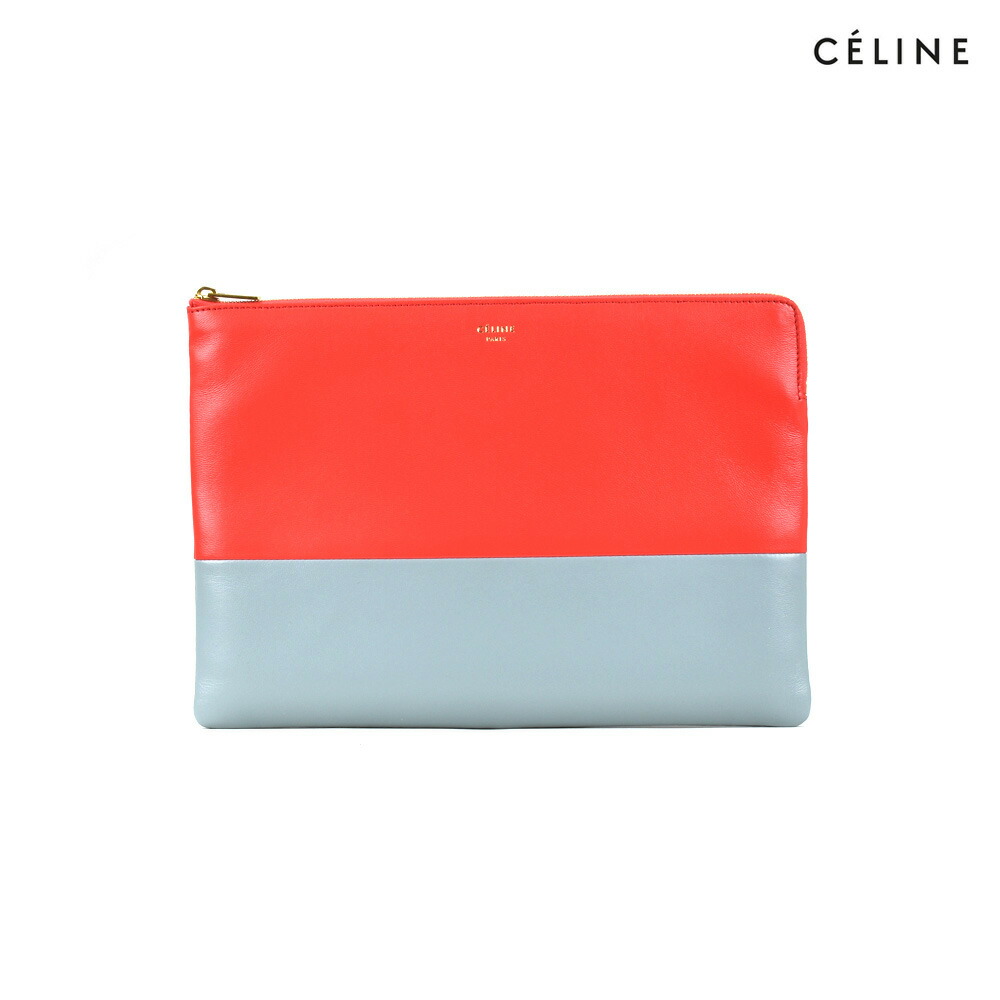 楽天市場】CELINE セリーヌ クラッチバッグ SMALL POUCH WITH STRAP
