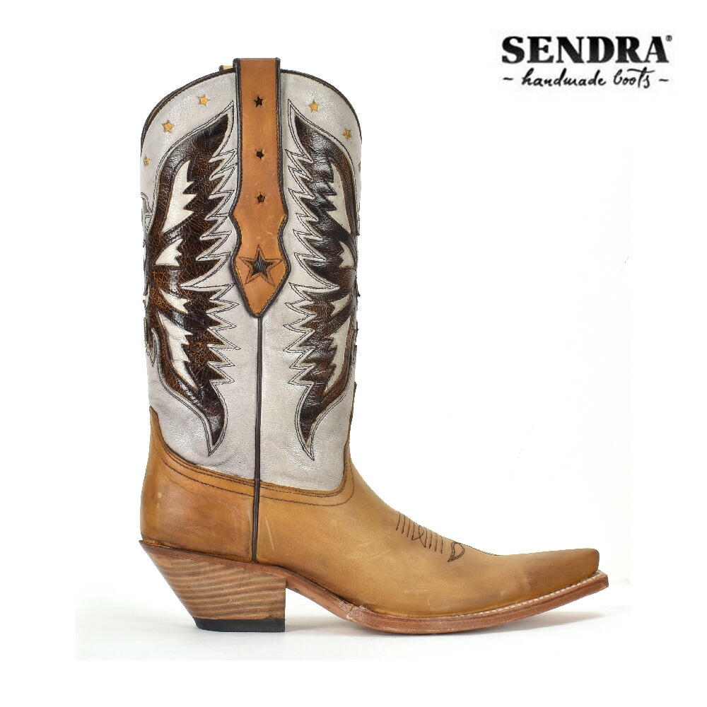 SENDRA センドラ ウェスタンブーツ 黒 本革US10 28.0 SENDRA センドラ ウェスタンブーツ 黒 本革US10 28.0 - メルカリ