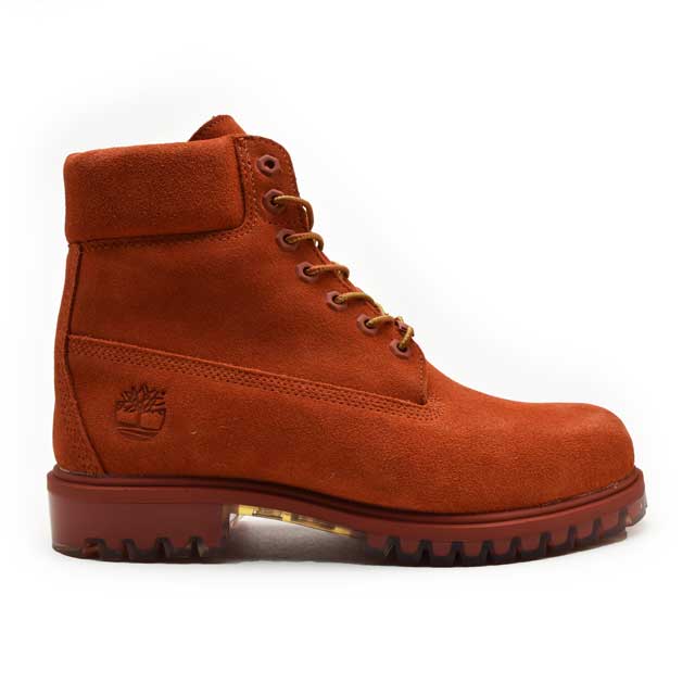 timberland rust orange