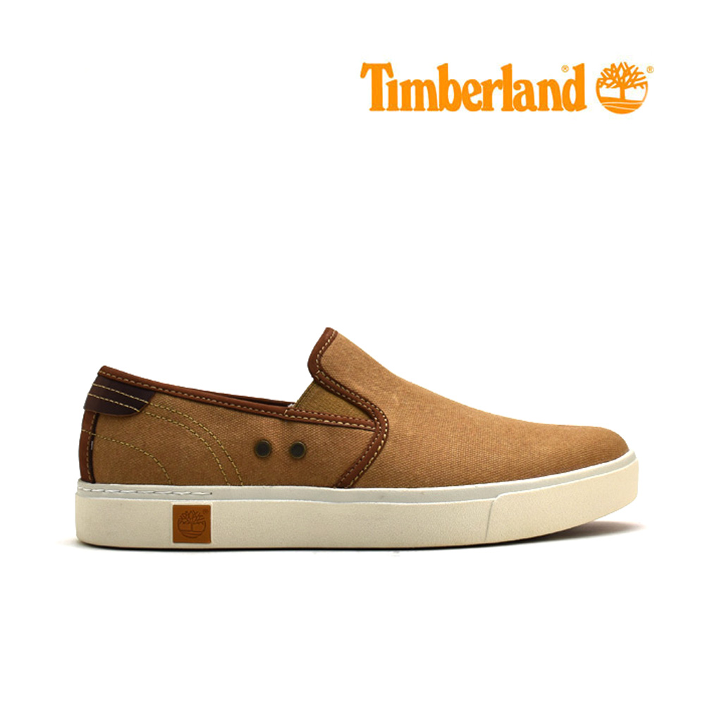 timberland slip on loafers