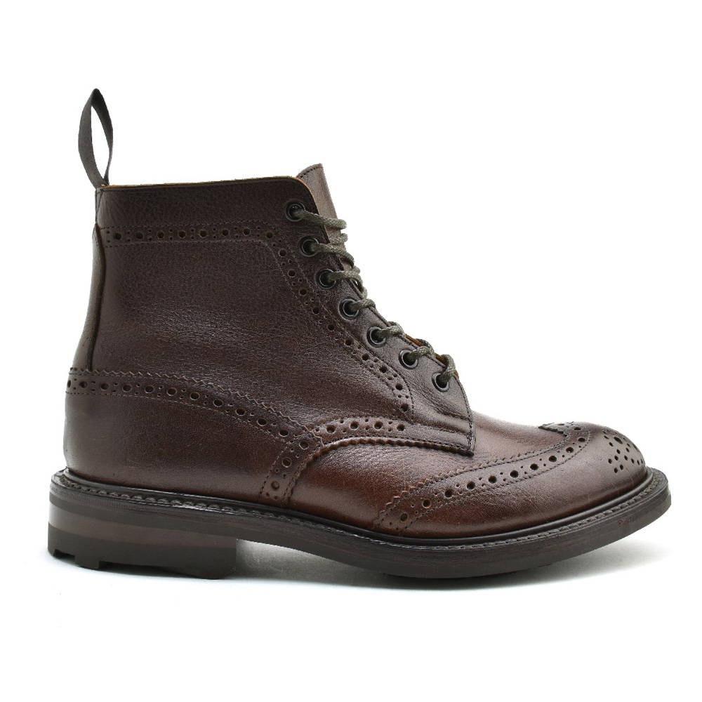 トリッカーズ カントリーブーツ モルトン MALTON 茶 TRICKER'S