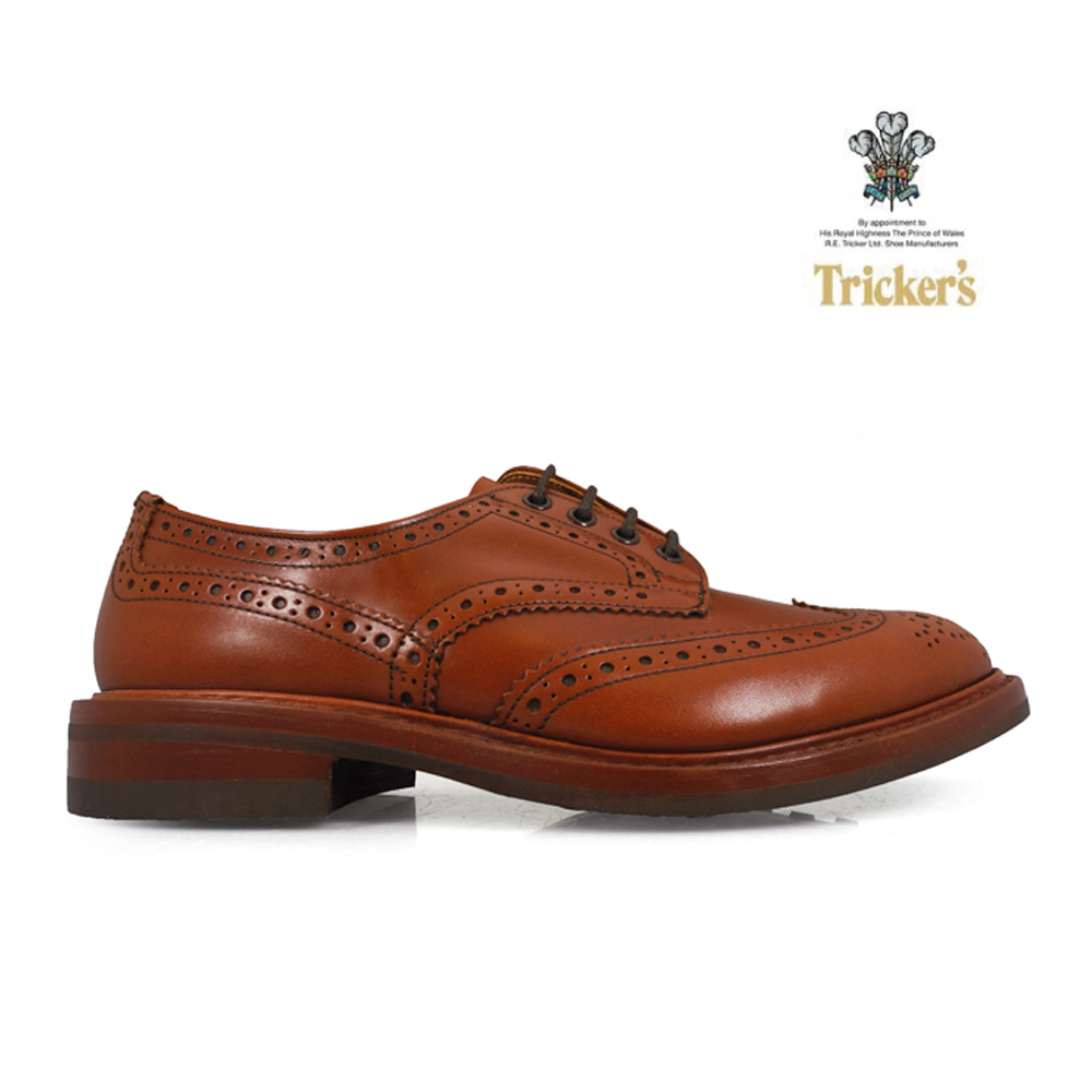 TRICKER`S (トリッカーズ) BURTON OXFORD 5633 (BLACK) バートン