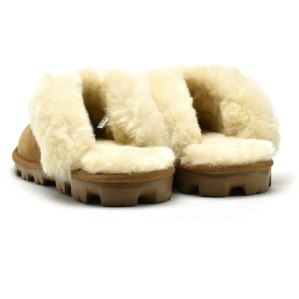 注目ブランド アグ コケット レディース サンダル ムートン サボ スリッパ ベージュ ブラック グレー 茶 黒 UGG COQUETTE  fucoa.cl