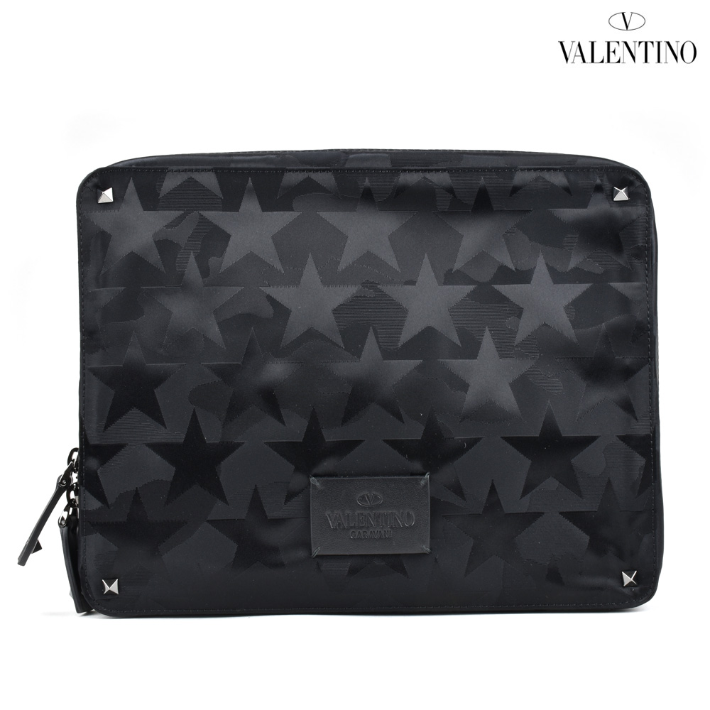 VALENTINO ヴァレンティノ サテン ローズ リボン クラッチバッグ VALENTINO ヴァレンティノ サテン ローズ リボン クラッチバッグ