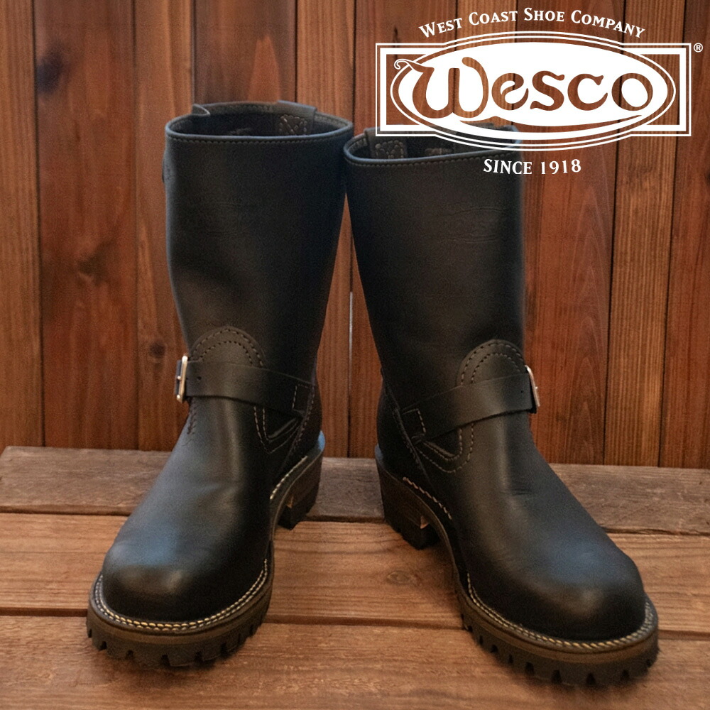 ウェスコ WESCO ENGINEER BOOTBOSS 7709100R BLACK/BROWN 9inchエンジニア ブーツボス ブラック/ブラウン ワークブーツ 【送料無料】｜クラウドモーダ 82,390円