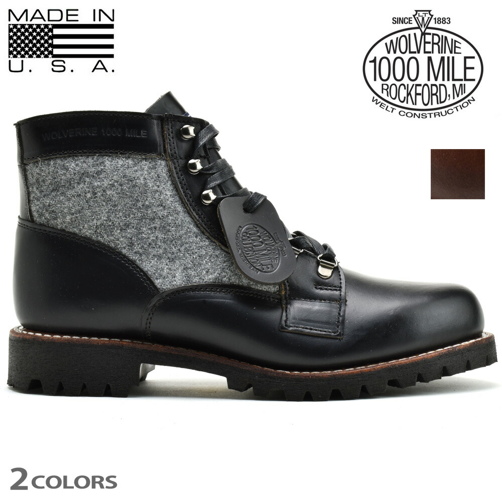 ウルヴァリン 100周年記念 CENTENNIAL 1000MILE BOOT 楽天市場】ウルヴァリン 100周年 WOLVERINE Centennial 1000MILE BOOTS