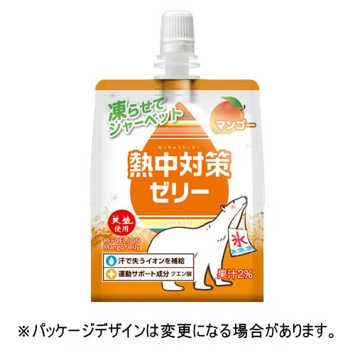 赤穂化成　熱中対策ゼリー　マンゴー味　１５０ｇ　１セット（７２パック：２４パック&times;３ケース）【法人限定】【送料無料】｜クラウドショップ店