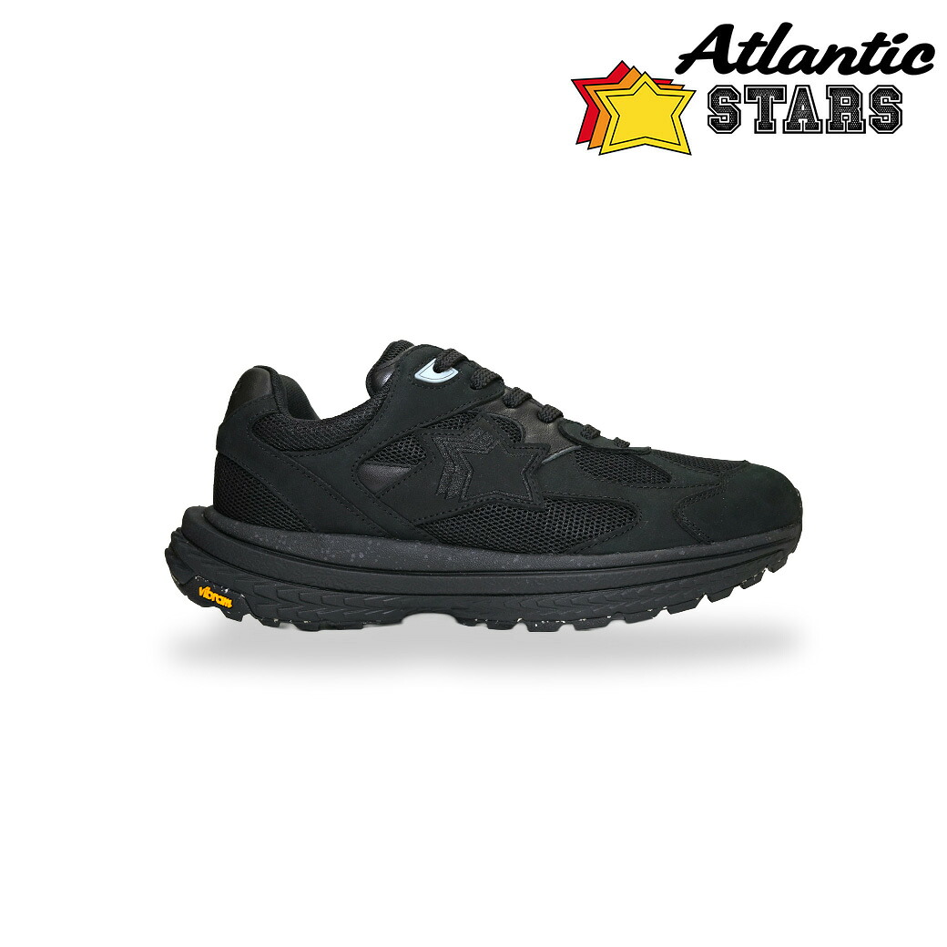 【国内正規品】アトランティックスターズ Atlantic STARS バンクーバー スニーカー メンズ レディース ローカット ジャパンリミテッドモデル レザーシューズ ブラック VANCOUVER VANC006 ROME NIGHT【送料無料】|クラウド・シューカンパニー