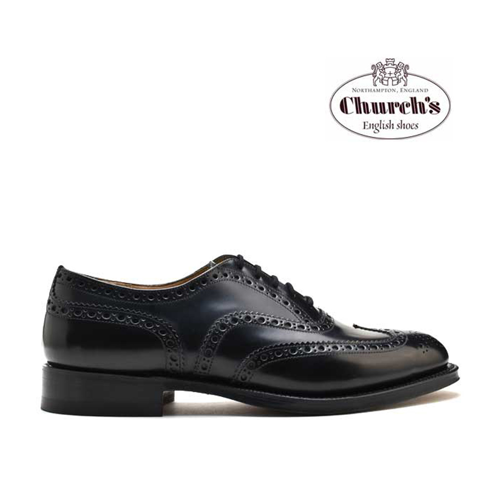 チャーチ Church's BURWOOD メンズ ドレスシューズ BLACK BINDER