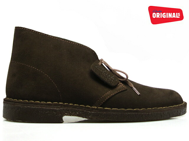 clarks originals desert boot brown suede