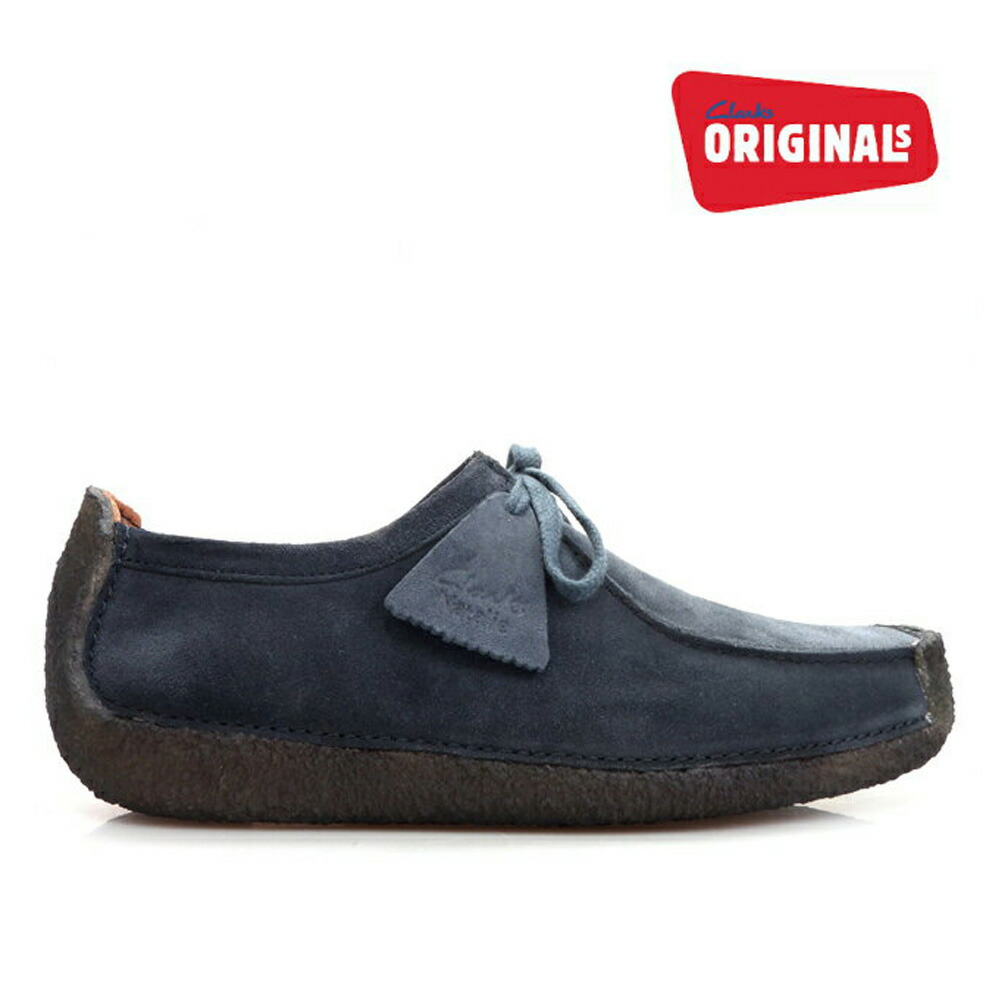 clarks navy suede shoes