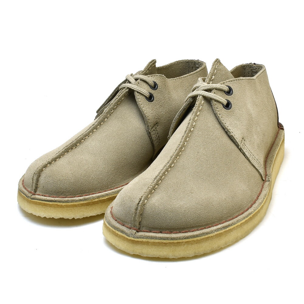 clarks desert trek sand suede