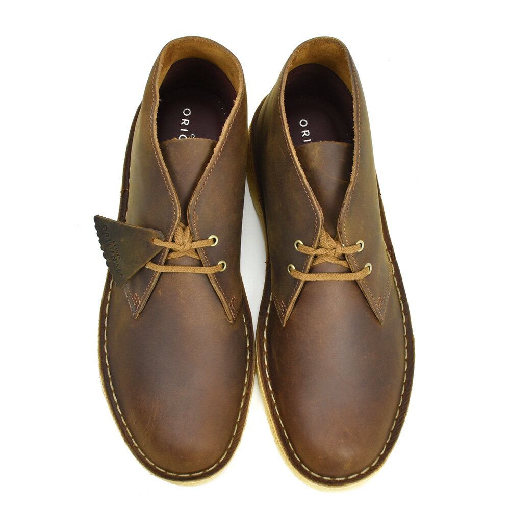 clarks waxed desert boot