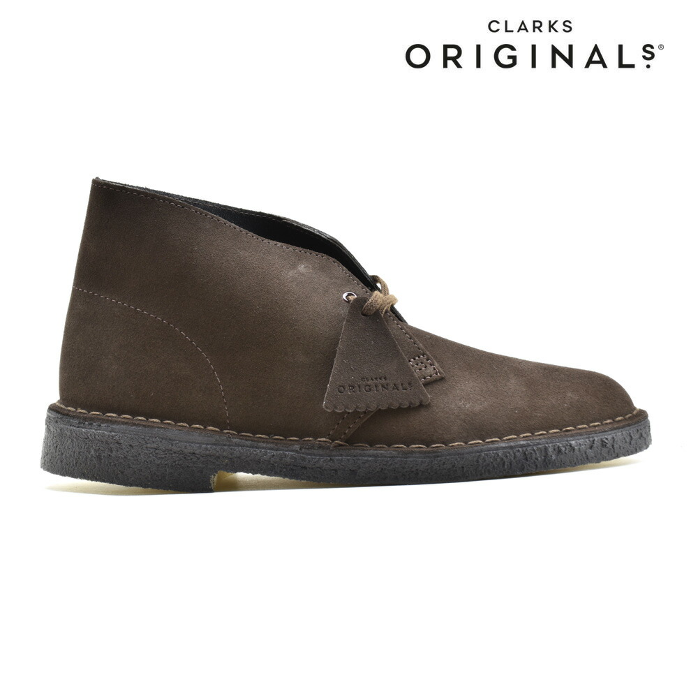 clarks originals desert boot brown suede