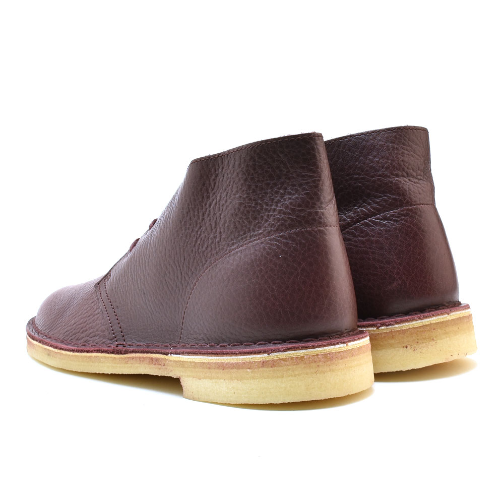 clarks desert boots brown tumbled
