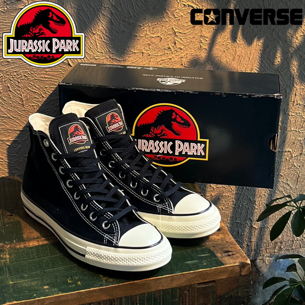 【百貨店SALE】コンバース オールスター エイジド RL HI / ジュラシックパーク メンズ ご機嫌とり捨てる スニーカー 黒いこと CONVERSE ALL STAR AGED RL HI / JURASSIC PARK【貨物輸送無料】