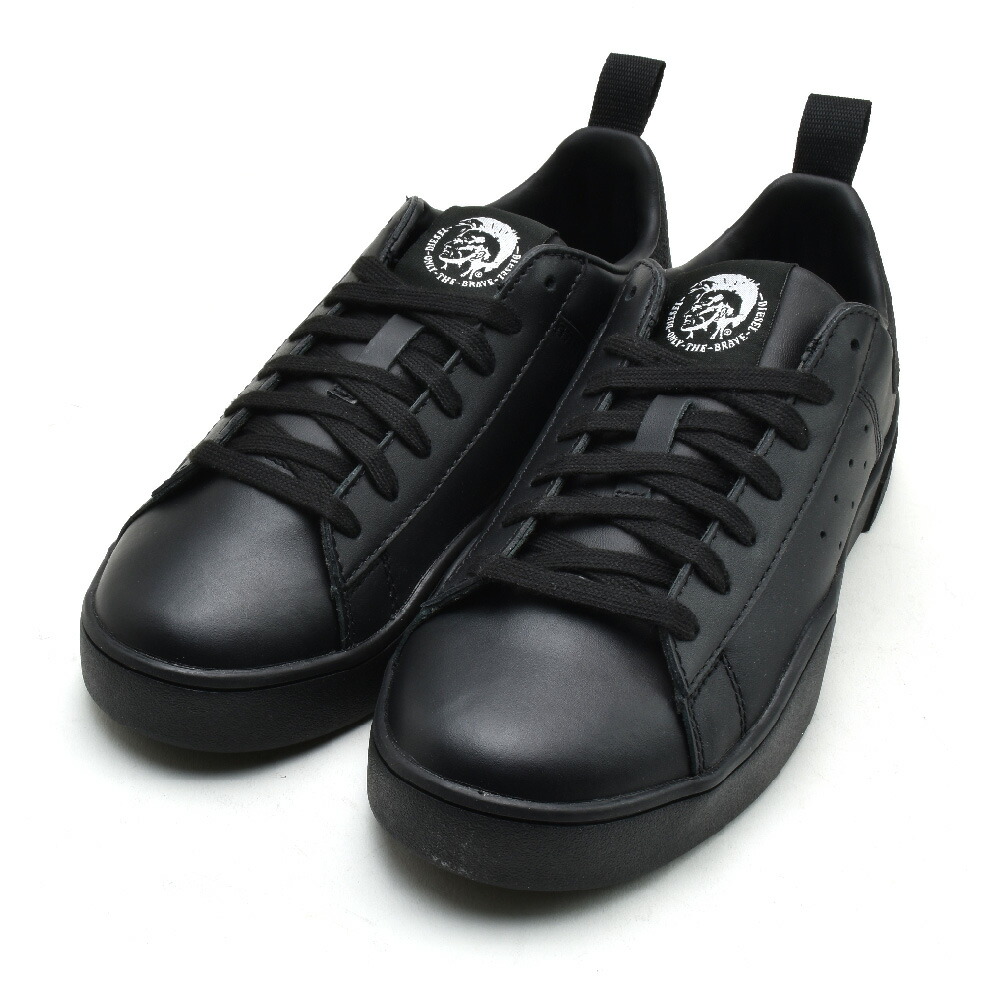 人気商品 ディーゼル スニーカー メンズ ローカット レザー ブラック 黒 Diesel S Clever Low Www Tonna Com