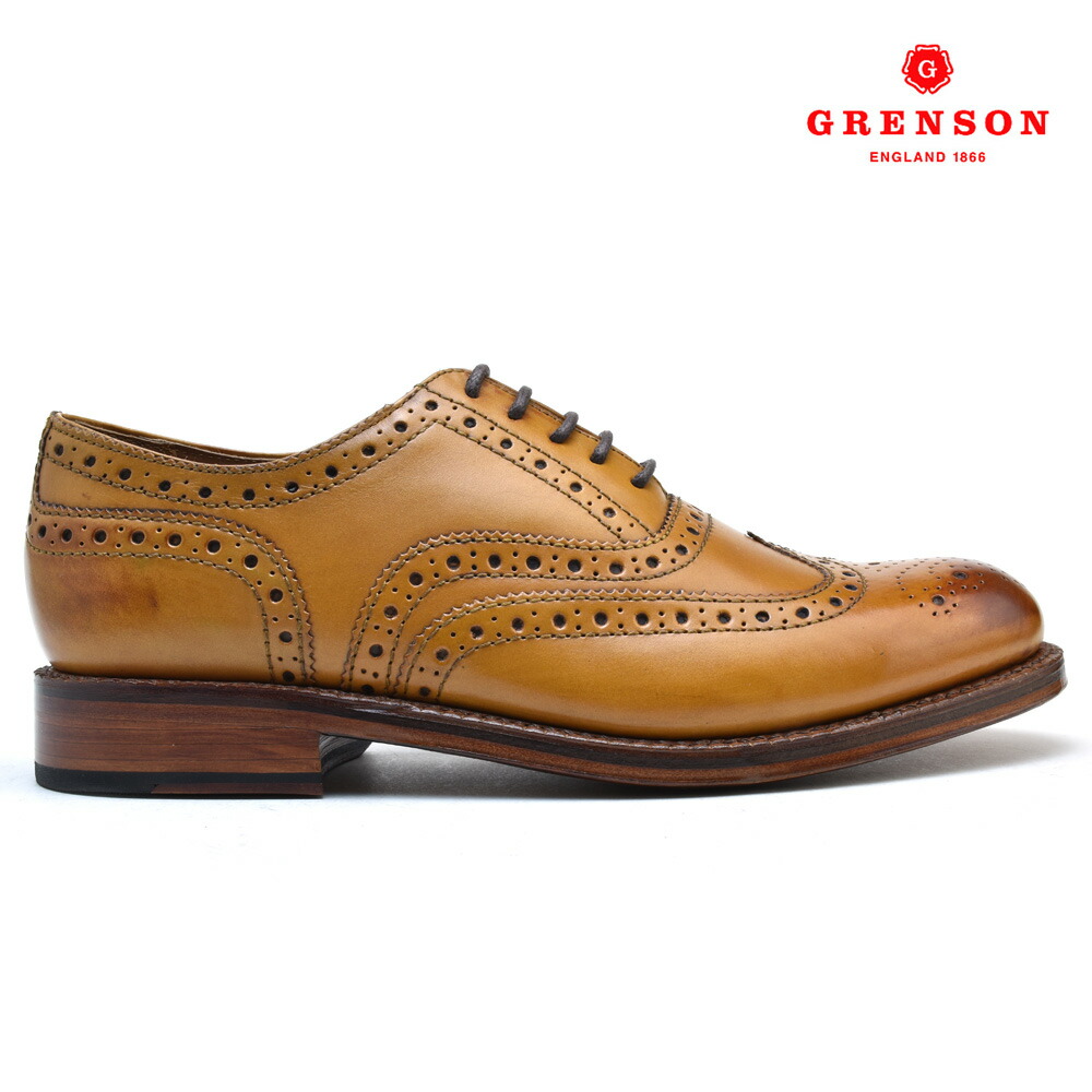 グレンソン 靴 メンズ ブーツ 靴 メンズ ブーツ スタンレー タン カーフ GRENSON STANLEY 11,0002 TAN CALF