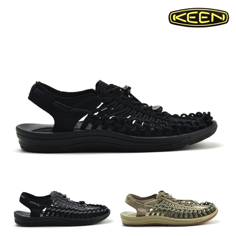 美品 KEEN ユニーク スポーツサンダル グレー 26cm モスグレー KEEN 【SALE】キーン ユニーク メンズ サンダル スポーツ