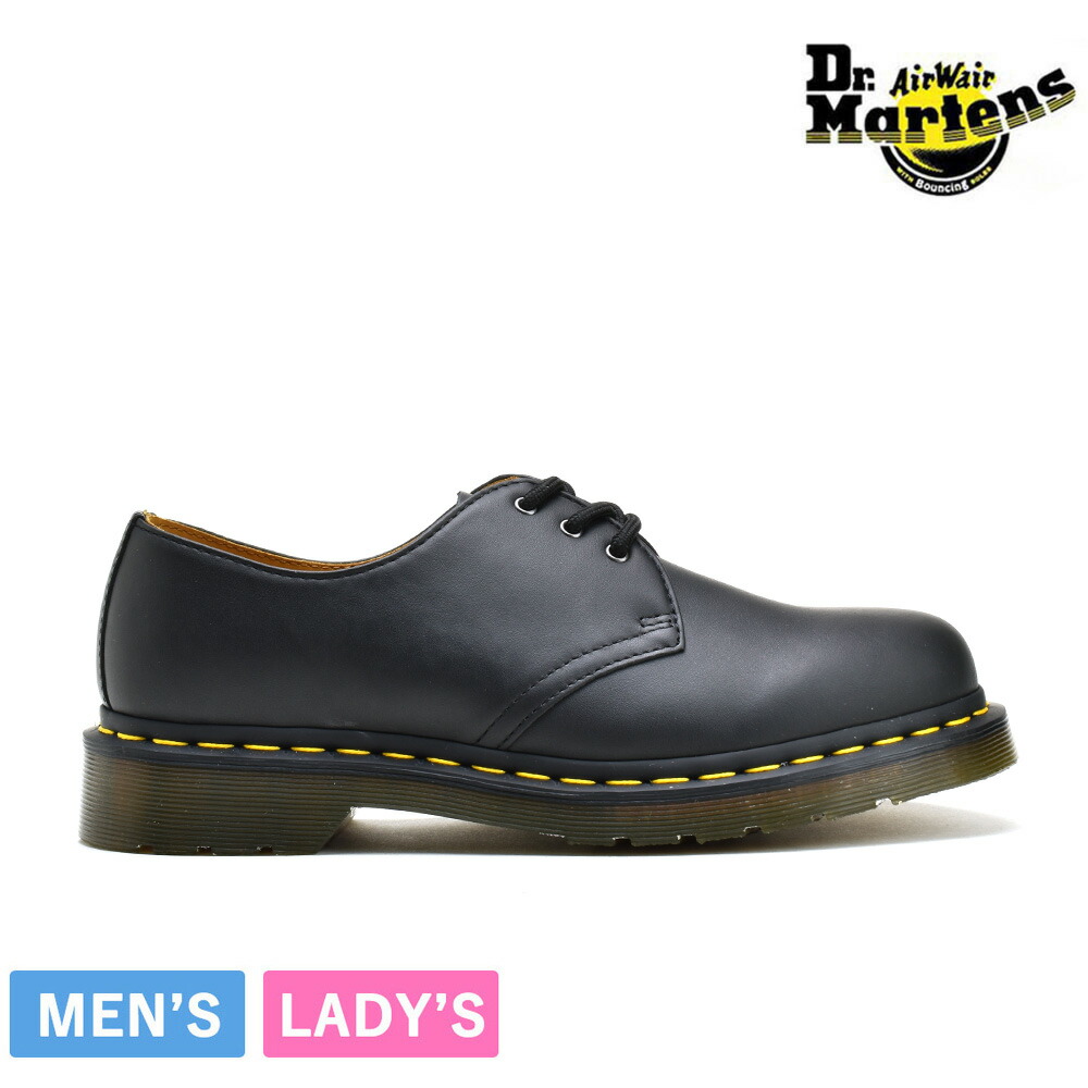 ドクターマーチン 3ホール シューズ メンズ レディース ギブソンシューズ ブラック 黒 Dr Martens 1461 3 Eye Gibson 送料無料 Umu Ac Ug