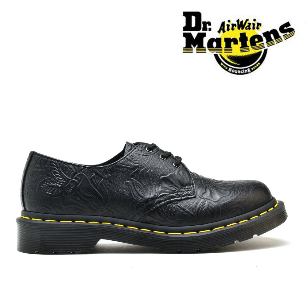 flora floral emboss dr martens