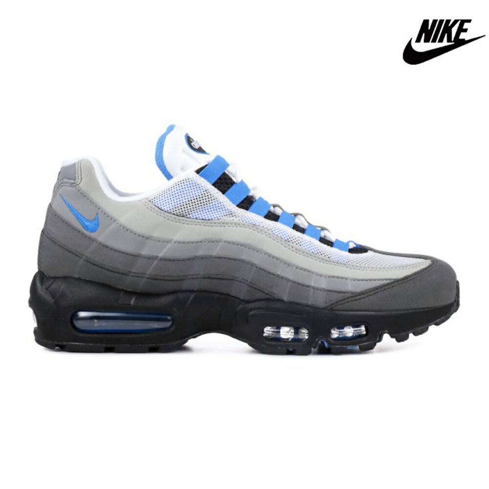 nike air max 95 blue and white