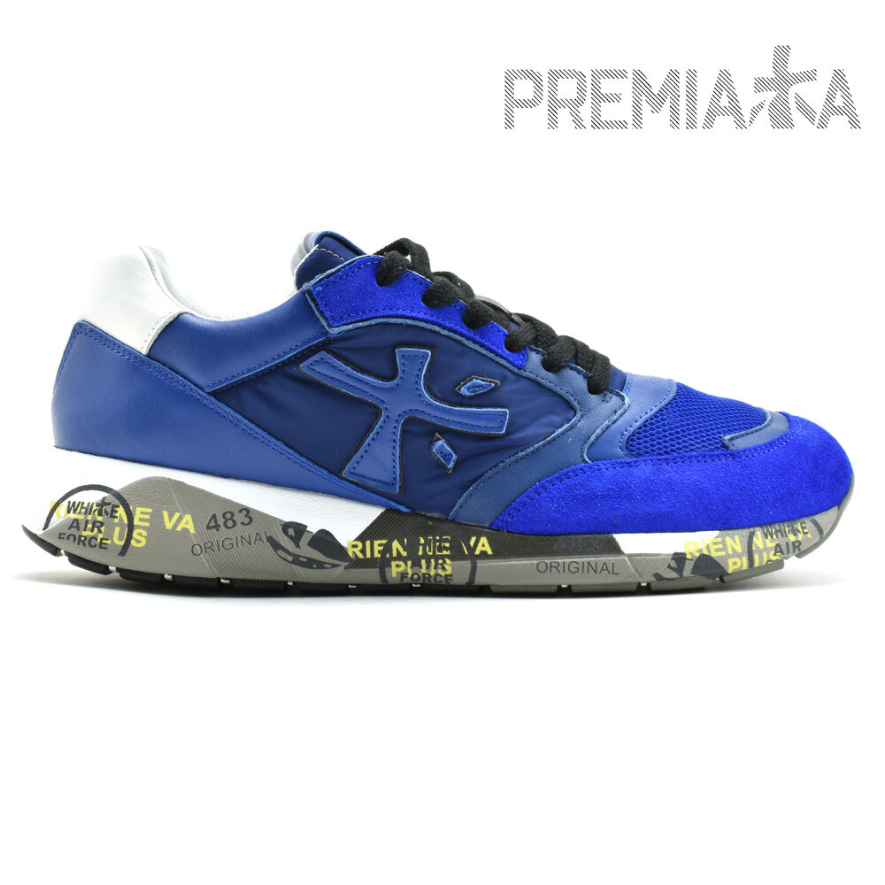 代引不可 楽天市場 プレミアータ Premiata Zaczac 4011 Blue ローカット スニーカー ランニングシューズ ブルー 青 メンズ 送料無料 クラウド シューカンパニー お気にいる Www Eduka Rs