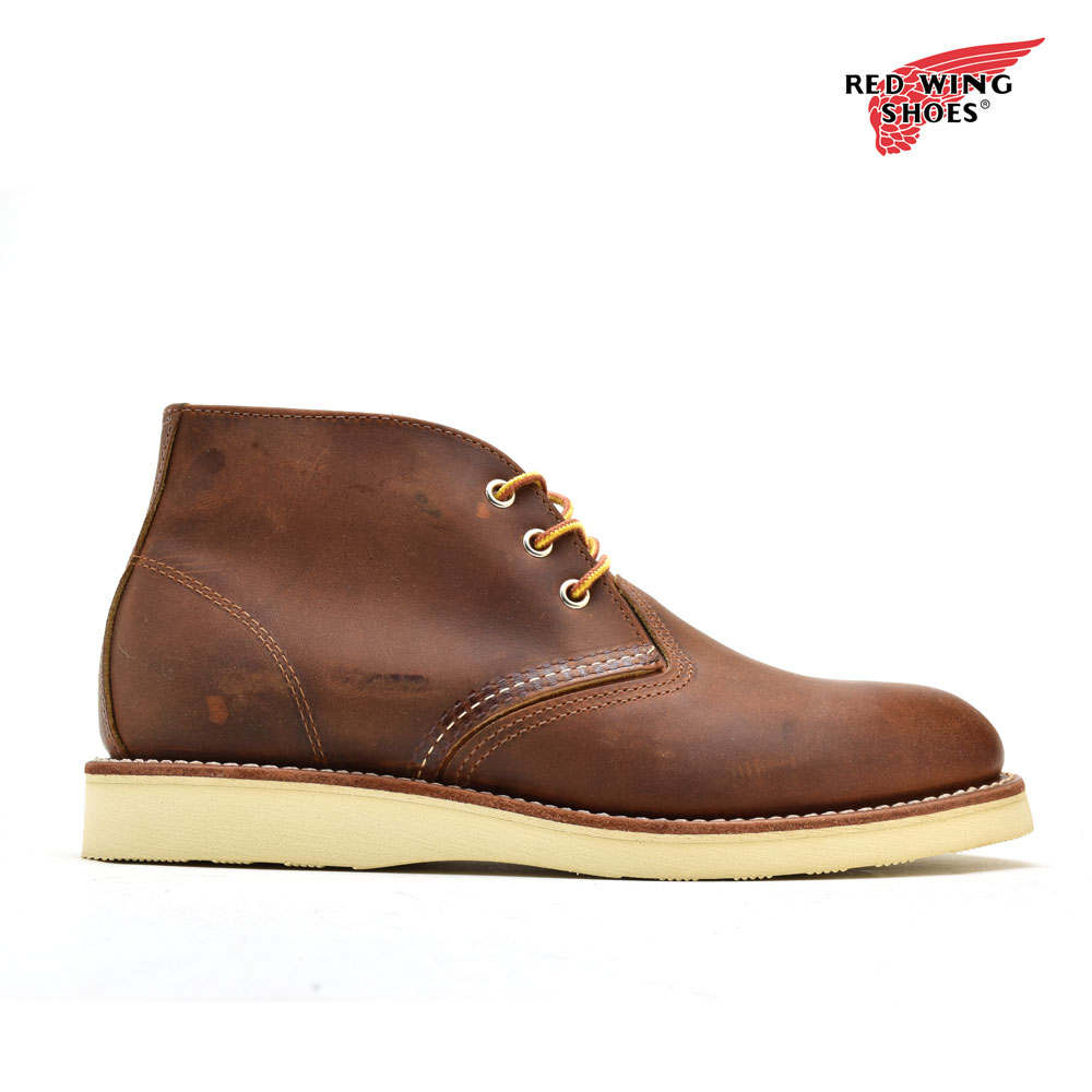 楽天市場 6 0 00 23 59 エントリー 楽天カード利用でポイント5倍 レッドウィング Red Wing 3137classic Chukka Copper Rough Tough クラシック チャッカ Dワイズ カッパー ラフアンドタフ ワークブーツ メンズ 送料無料 クラウド シューカンパニー