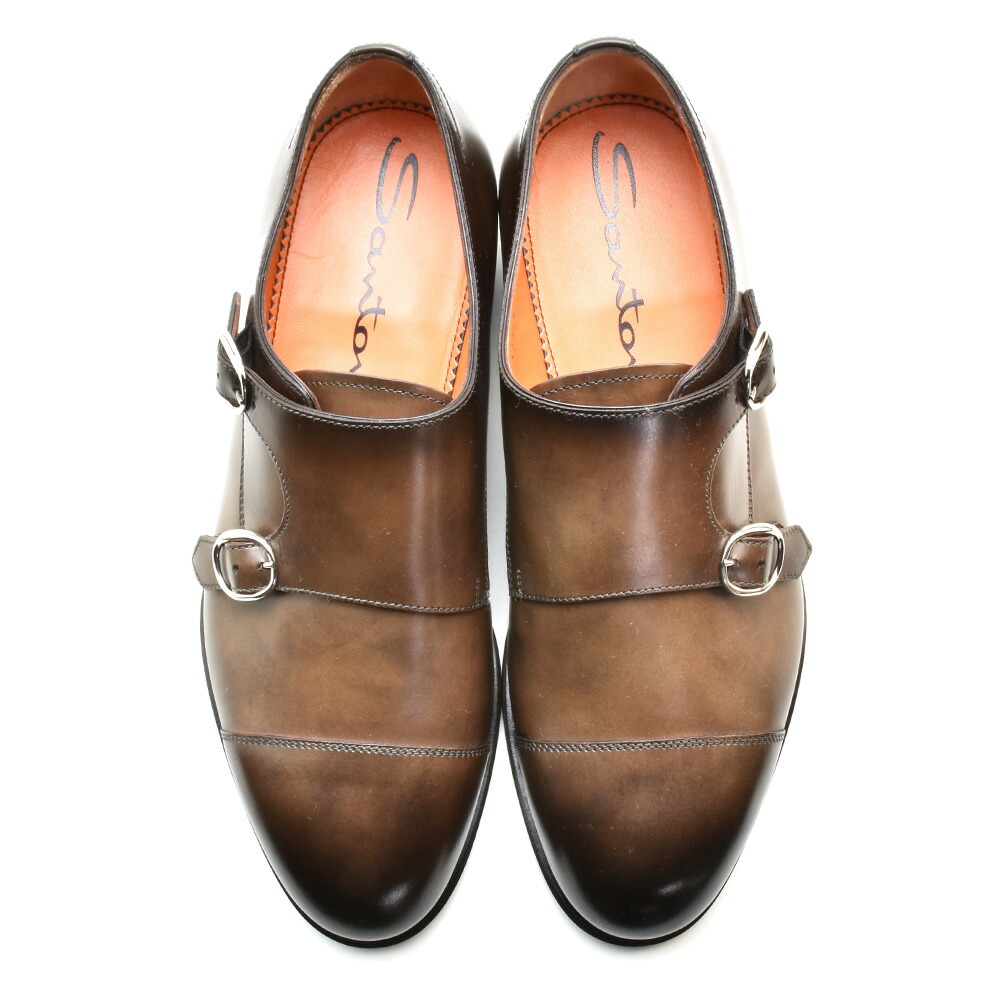 santoni monk strap sneakers