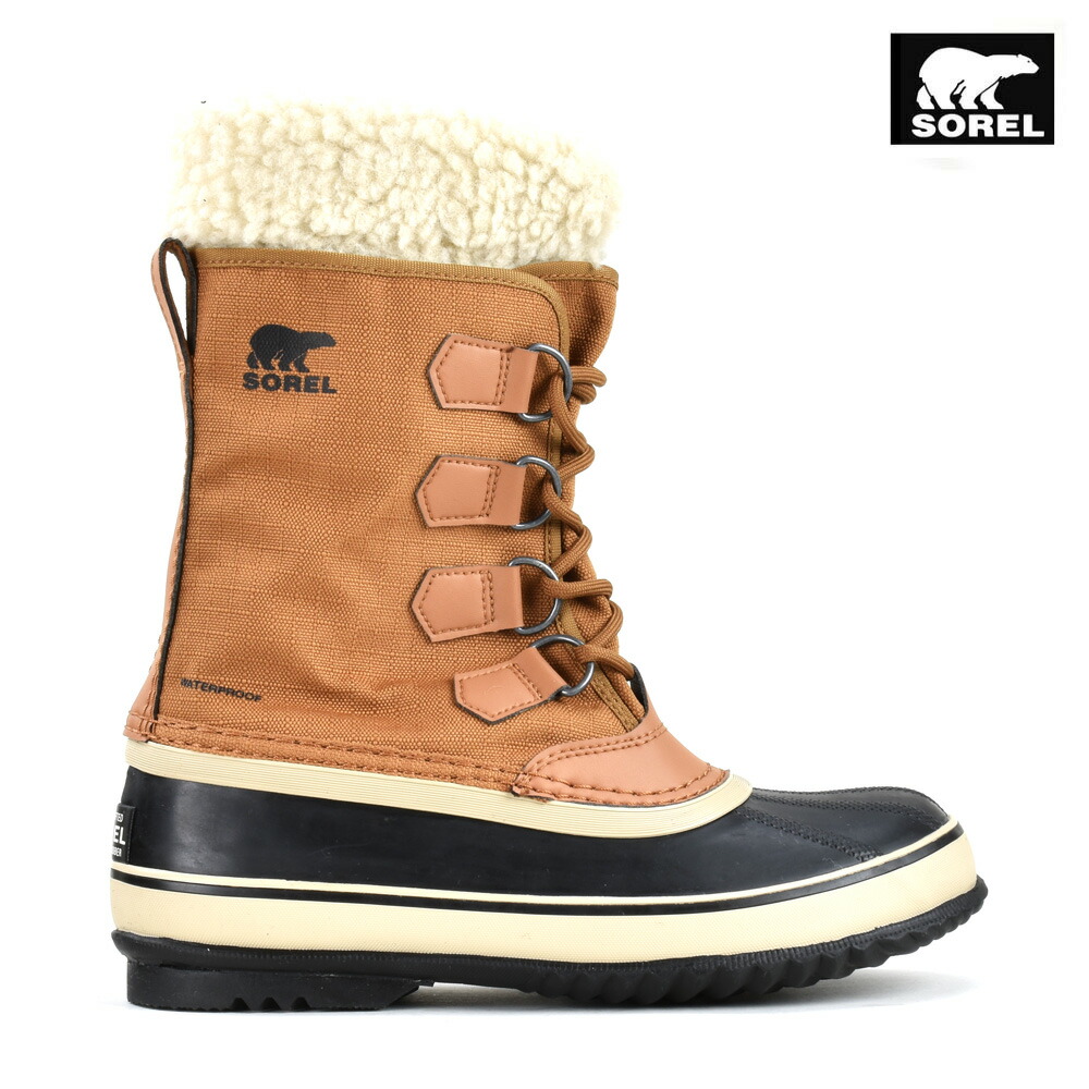 ソレル スノーブーツ レディース エクスプローラーカーニバル ブラック 黒 SOREL Explorer Carnival BLACK  SEA SALT 1808051-010 クラウド・シューカンパニー