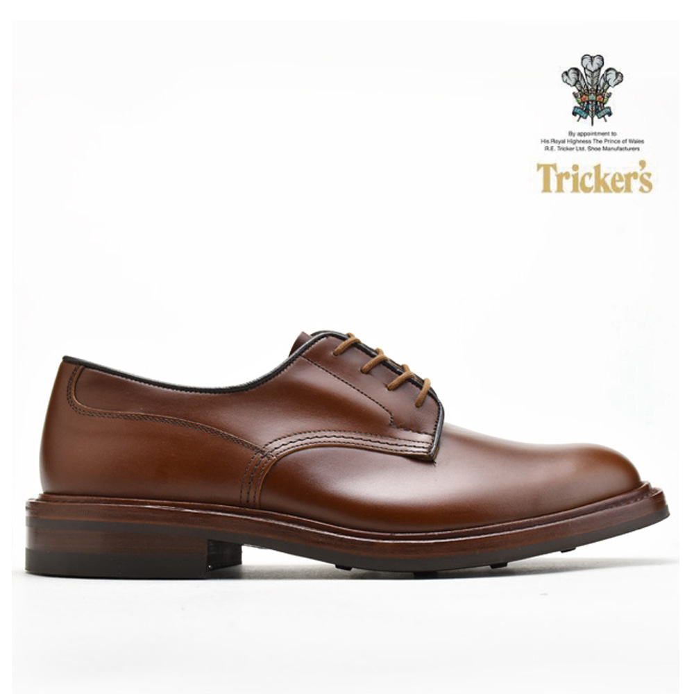 最も信頼できる トリッカーズ TRICKER'S 5636 マロン プレーントゥ