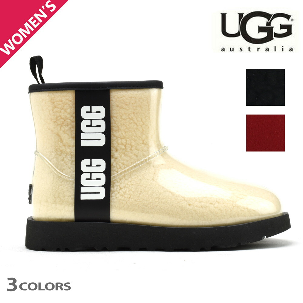 UGG アグ クラシック クリア ミニ【25】レインブーツ ボア 113190 1113190_01.jpg