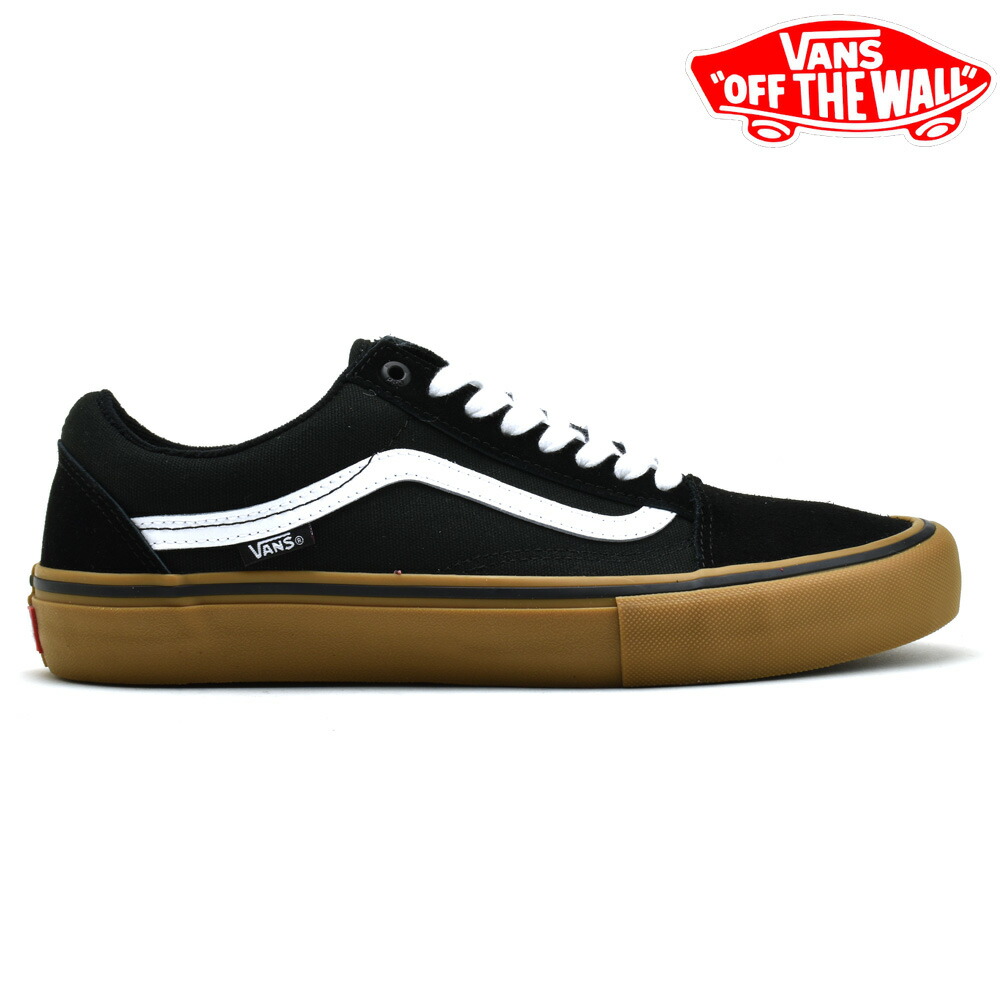 大割引 5と0のつく日エントリー 楽天カード利用でポイント5倍 ゴールデンウイークsale ヴァンズ オールド スクール プロ メンズ レディース スニーカー ブラック ガムソール ブラック 黒 Vans Old Skool Pro Math クラウド シューカンパニー 超安い品質