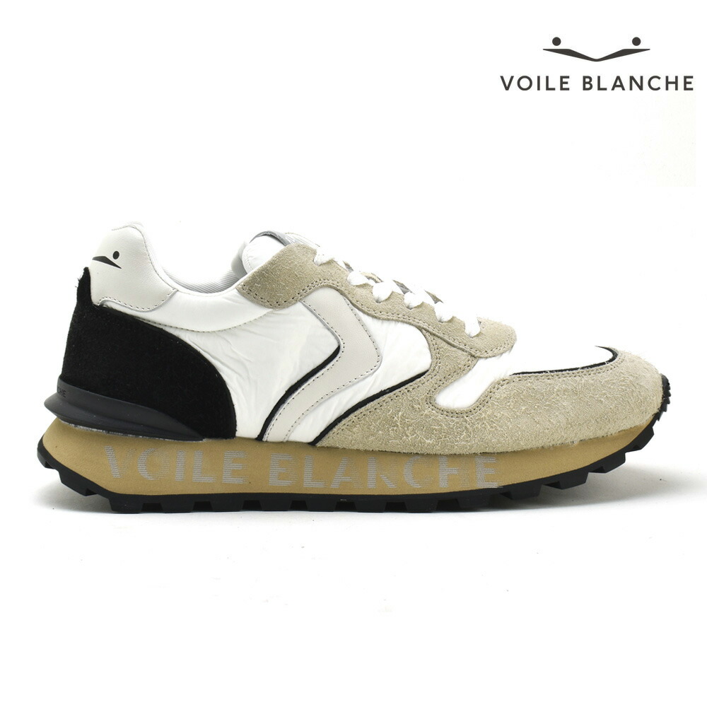 ボイルブランシェ VOILE BLANCHE スニーカー メンズ ローカットスニーカー シューズ 靴 ベージュ ホワイト PARIS RACE MAN W【送料無料】 27,819円