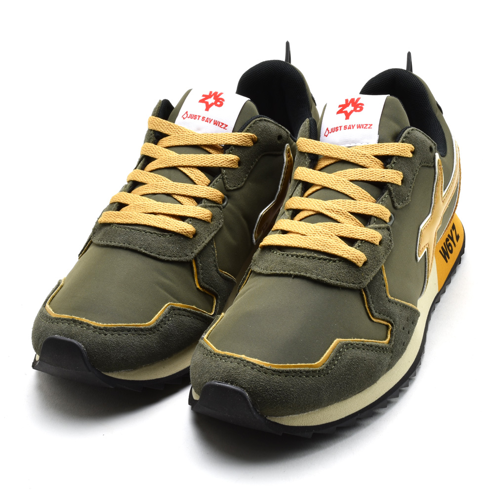 【楽天市場】ウィズ W6YZ 2014033 1F05 JET-M SNEAKER KHAKI スニーカー ローカット ランニングシューズ