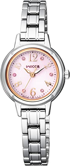 シチズン CITIZEN 腕時計 wicca ウィッカ ソーラーテック スワロフスキー入りモデル KH9-914-93 レディース