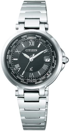 シチズン CITIZEN 腕時計 xC クロスシー エコ ドライブ電波時計 ハッピーフライトシリーズ ペアモデル EC1010-57F レディース