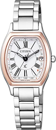 シチズン CITIZEN ウォッチ xC クロスシー エコ 運転 電磁波時辰儀 桜サクラ色 ティタニアライン ハッピーフライトシリーズ ES9355-58A レディース