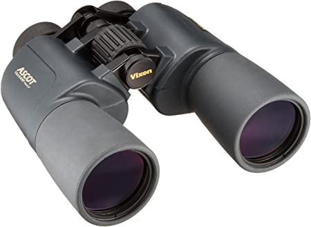 Vixen 小型望遠鏡10倍 アスコットZR 10 50WP(W) ポロプリズム式 10 50WP(W) ハイアイポイント 雨合羽 広角 黒いこと 1563-06