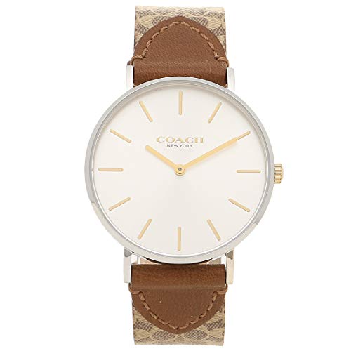 コーチ職 時辰儀 レディース ペリー 36MM 名書き 石英 白いこと 赤銅色 COACH 14503121  並行輸入品