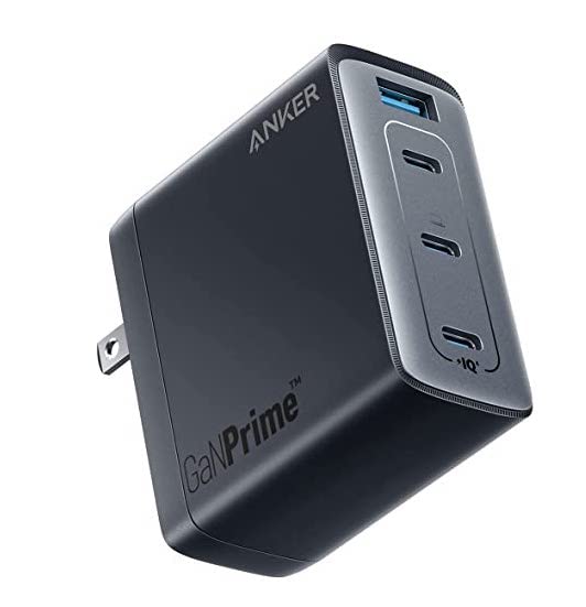 Anker 747 Charger (GaNPrime 150W) (USB PD 充電器 USB-A USB-C 4ポート) 独自技術Anker GaNPrime採用 / PowerIQ 4.0 搭載 / PPS規格対応 / PSE技術基準適合 /