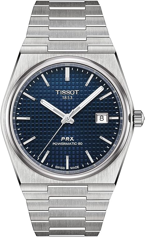 TISSOT(ティソ) ウオッチ メンズ TISSOT PRX ピーアールエックス パワーマティック80 青碧文字記号盤 腕輪 T1374071104100  定め事インポート品