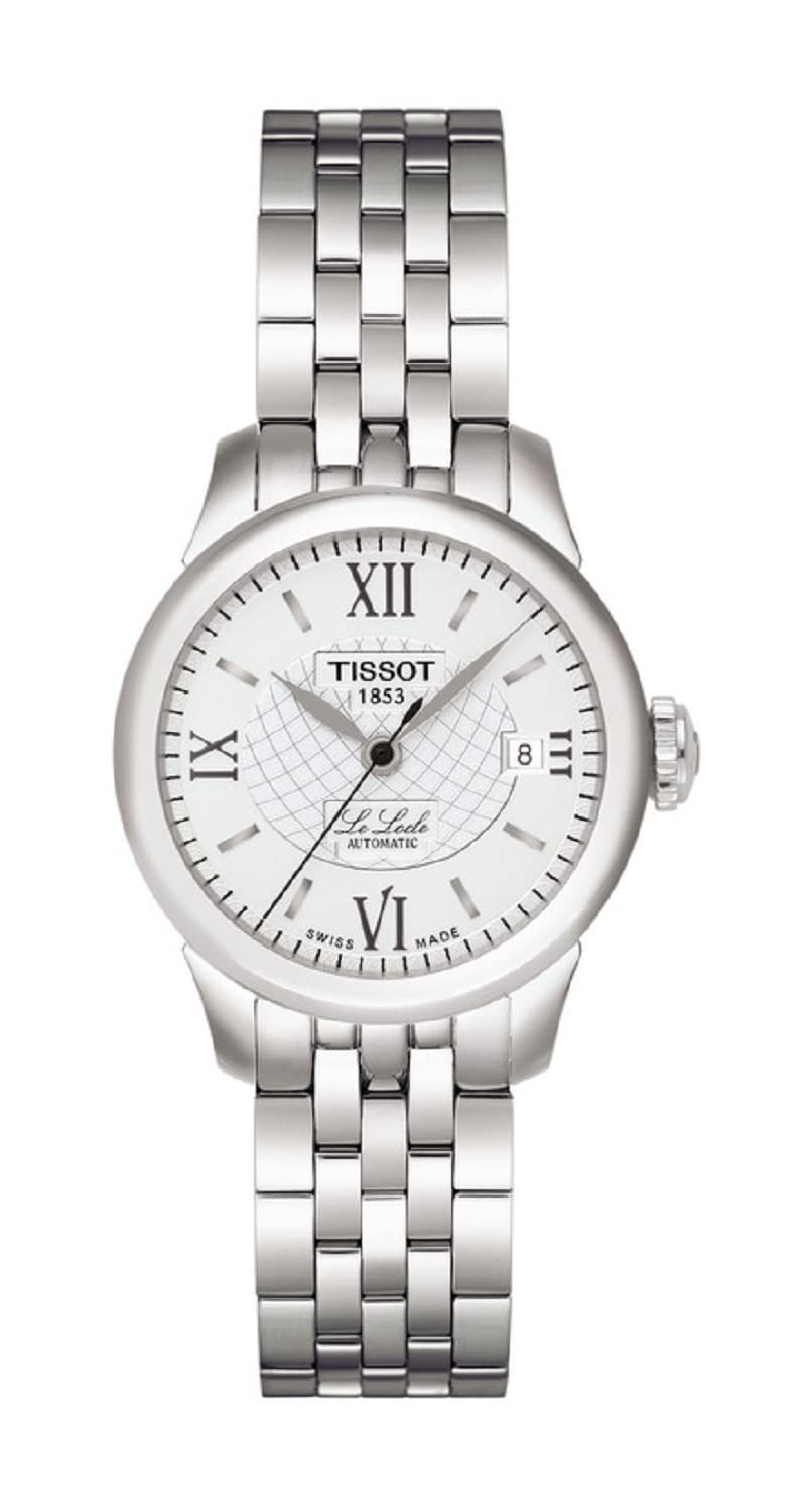 TISSOT(ティソ) ウオッチ レディース TISSOT ル ロックル オートマティック 成人女性 しろがね色文字記号盤 腕輪 T41118333  定まりインポート品