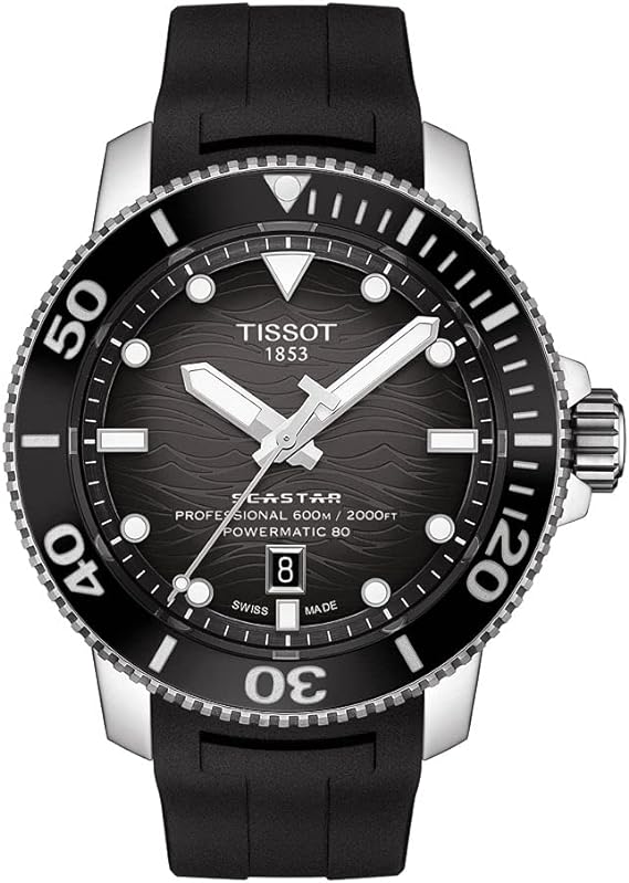 TISSOT(ティソ) 腕時計 メンズ TISSOT シースター 2000 プロフェッショナル グレー文字盤 ラバーベルト T1206071744100 正規輸入品|cloudstore
