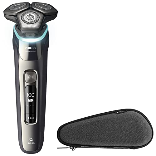 2023年モデル Philips(フィリップス) 9000シリーズ メンズ 電動電気シェーバー 髭剃り 72枚刃 パーソナル フィットシェイビング/SkinIQテクノロジー 回転式 お風呂剃り 丸洗い可 S9987/30 27,912円