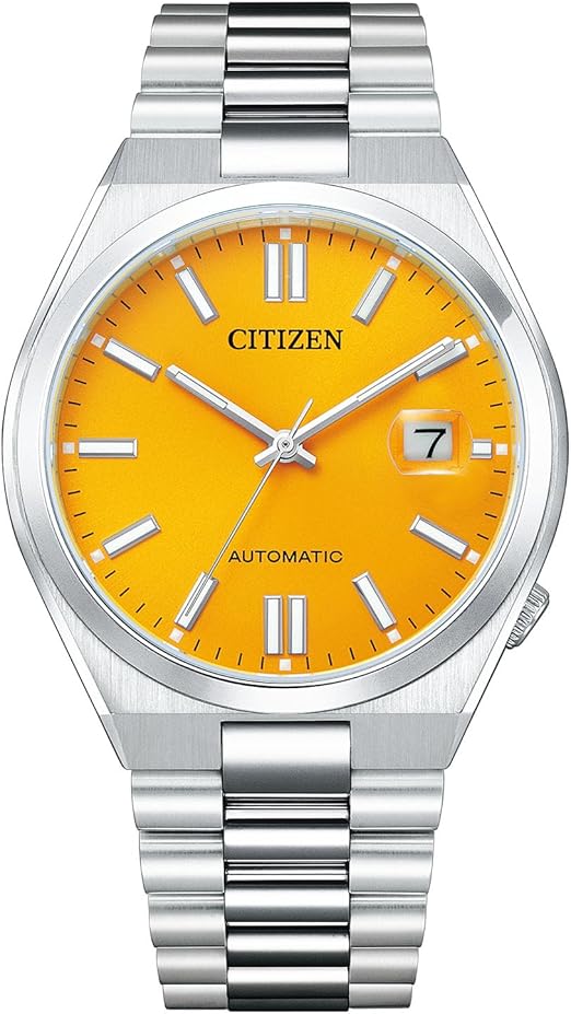 Citizen 腕時計 TSUYOSA Collection 防水 機械式自動巻き NJ0150-81Z メンズ シルバー|cloudstore
