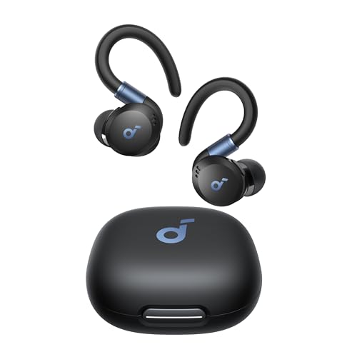 Anker Soundcore Sport X20 Bluetooth 5.3  完膚なきまでワイヤレスイヤホン/カナル型/耳掛け/引っかかり型/アクティブノイズキャンセリング/外音摂取すること/音吐電話を掛ける / IP68防塵雨合羽判定基準/ 完膚なきまで防塵 雨合羽/最大限度48第四次元快い音再