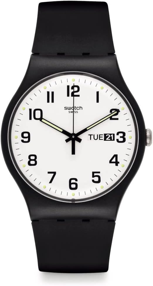 スウォッチ  ウォッチ スウォッチ TWICE AGAIN Classic SO29B703 黒いこと