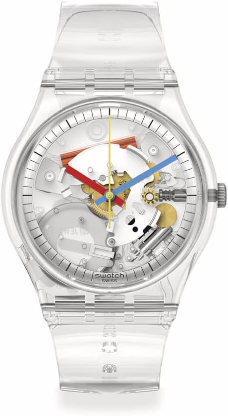 スウォッチ  ウォッチ CLEARLY GENT SO28K100-S06 澄み切った