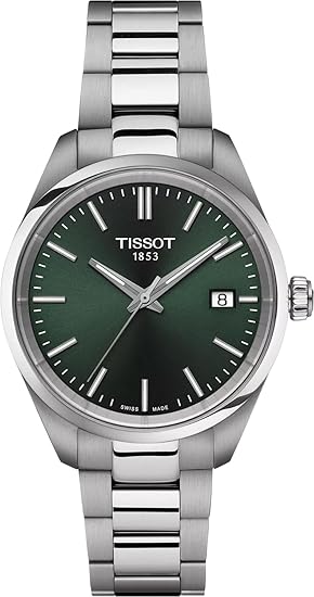 ティソ 腕時計 TISSOT PR 100 正規輸入品 ブレスレット T1502101109100 レディース グリーン文字盤｜cloudstore 38,550円